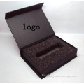 Luxury Black USB Stick Presentation Box With Logo